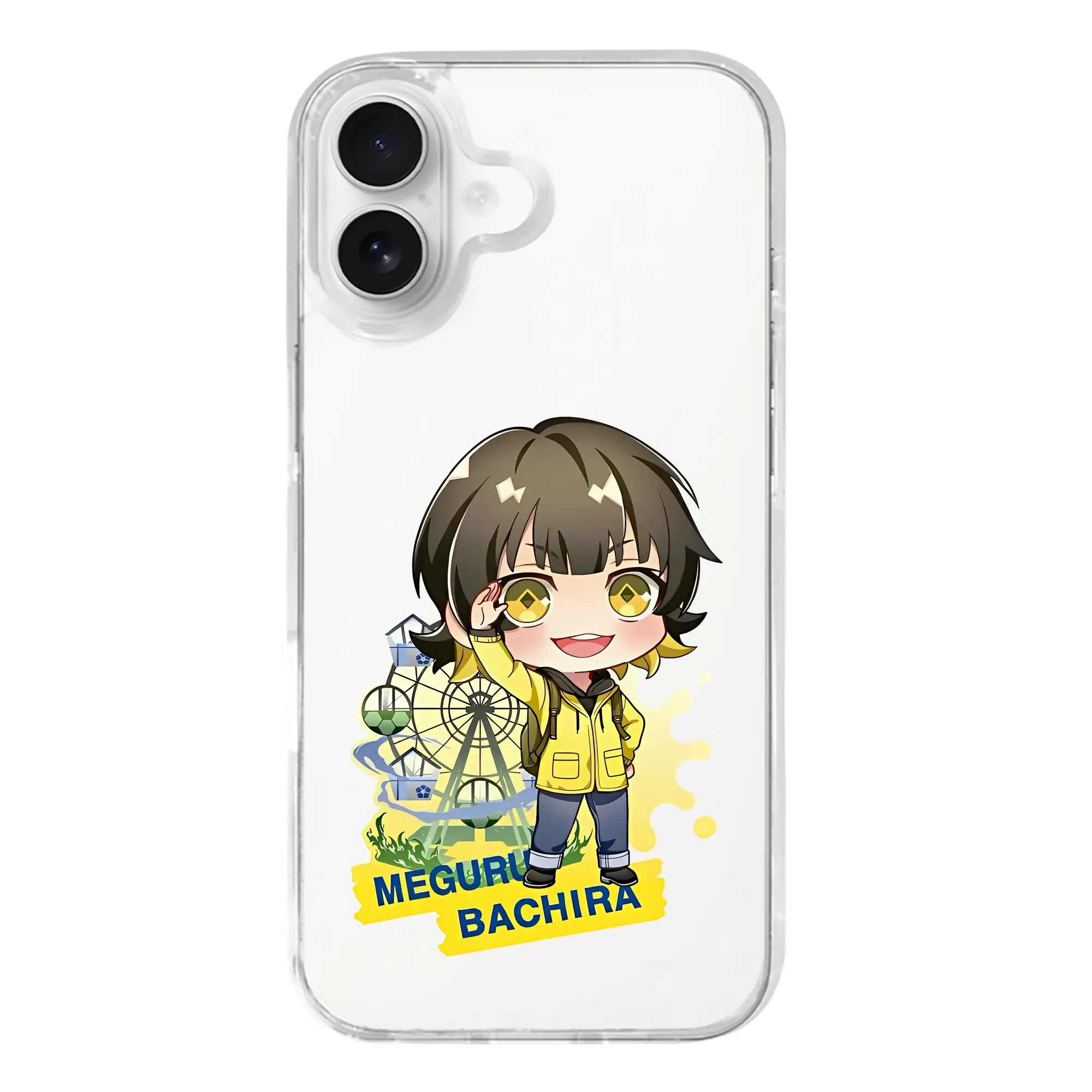 ブルーロック グッズ 蜂楽 廻 - iPhone 17シリーズ 透明スマホケース – 薄型・耐衝撃・精密フィット保護カバー